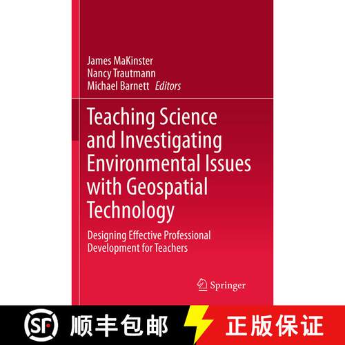 【3-4周达】Teaching Science and Investigating Environmental Issues with Geospatial Technology : Desig... [9789401777391]