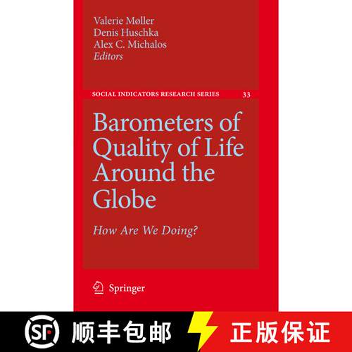 【3-4周达】精装 Barometers of Quality of Life Around the Globe : How Are We Doing? [9781402086854]