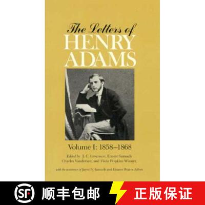 【3-4周达】精装 Letters of Henry Adams, Volume 1-3: 1858-1892: - 1858-92 [9780674526853]