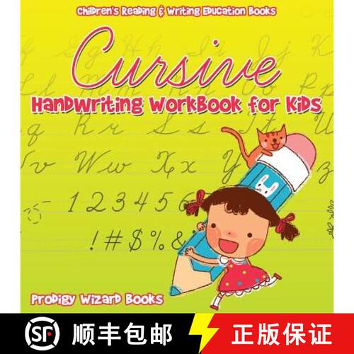 【3-4周达】Cursive Handwriting Workbook for Kids: Children's Reading & Writing Education B [9781683239581]