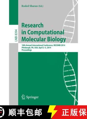 【3-4周达】Research in Computational Molecular Biology : 18th Annual International Conference, RECOMB... [9783319052687]