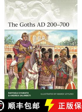 【3-4周达】The Goths, AD 200-700 [9781472863065]