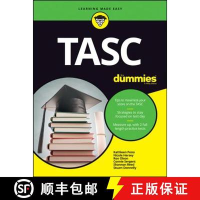 【3-4周达】Tasc Test Assessing Secondary Completion For Dummies [Wiley备考类] [9781118966433]