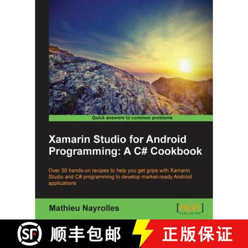 【3-4周达】Xamarin Studio for Android Programming: A C# Cookbook [9781849691406]