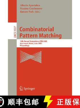 【3-4周达】Combinatorial Pattern Matching : 8th Annual Symposium, CPM 97, Aarhus, Denmark, June/July ... [9783540632207]