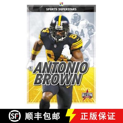 【3-4周达】Sports Superstars: Antonio Brown [9781644941928]