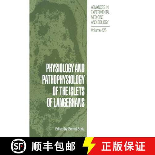 【3-4周达】精装 Physiology and Pathophysiology of the Islets of Langerhans [9780306457029]