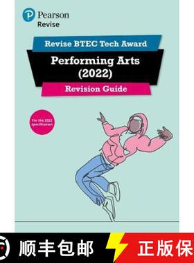 【3-4周达】Pearson REVISE BTEC Tech Award Performing Arts 2022 Revision Guide inc online edition - 20... [9781292436135]