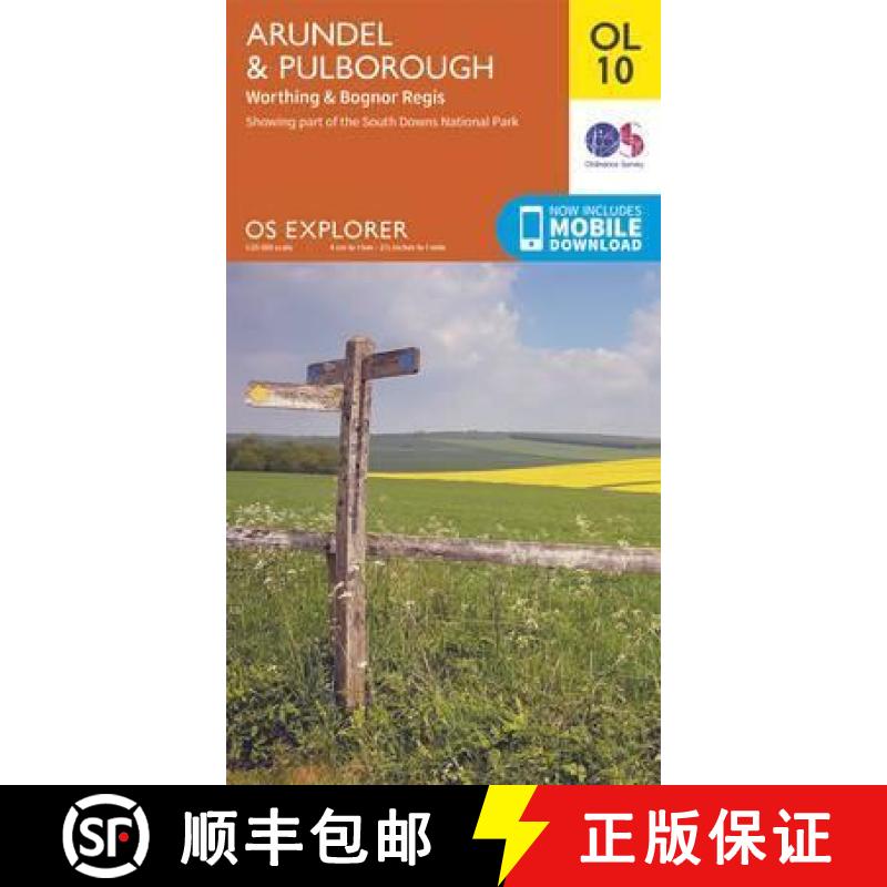 【2-3周达】Arundel & Pulborough, Worthing & Bognor Regis [9780319242490]