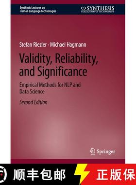 【3-4周达】Validity, Reliability, and Significance: Empirical Methods for NLP and Data Science (Secon... [9783031570643]