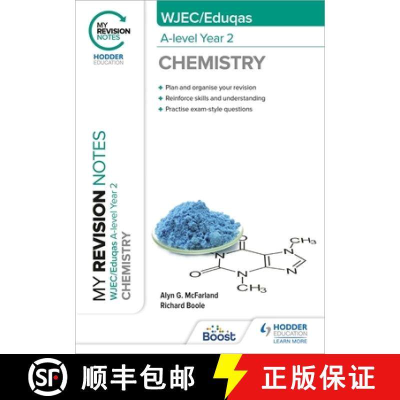 【3-4周达】My Revision Notes: WJEC/Eduqas A-Level Year 2 Chemistry [9781398327252]