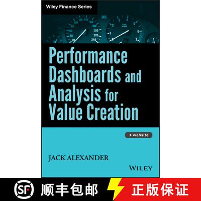 【3-4周达】精装 Performance Dashboards And Analysis For Value Creation + Ws [Wiley金融] [9780470047972]