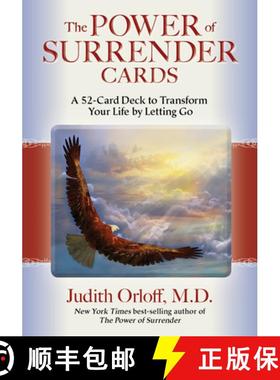 【3-4周达】The Power of Surrender Cards: A 52-Card Deck to Transform Your Life by Letting Go [9781401947811]