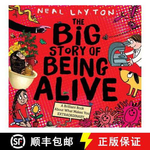 【3-4周达】Big Story of Being Alive: A Brilliant Book About What Makes You EXTRAORDINARY [9781526362643]