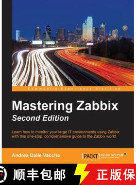 预订 Mastering Zabbix - Second Edition [9781785289262]
