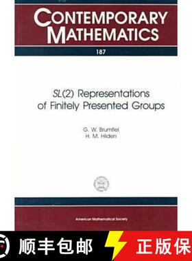 【3-4周达】SL2 Representations of Finitely Presented Groups [9780821804162]