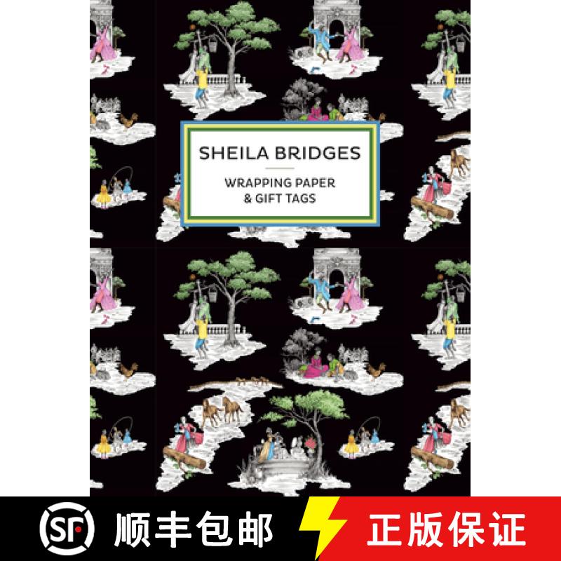 【3-4周达】Sheila Bridges: Wrapping Paper & Gift Tags [9781648293238]