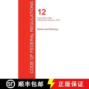 CFR Volume and January Banks 2017 1099 9781297707988 Parts 1026 Banking 预订