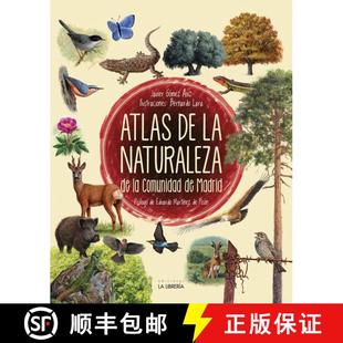 Nature Atlas Comunidad 预订 9788498734737 Community Naturaleza the Madrid