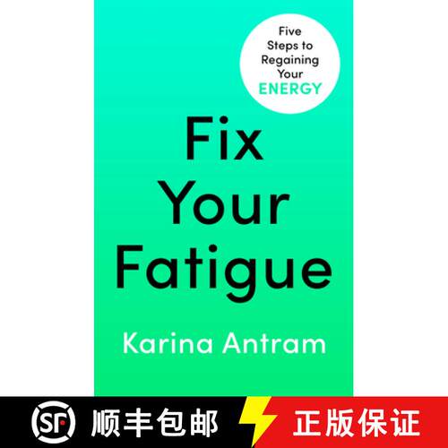 【3-4周达】Fix Your Fatigue : 5 Steps to Regaining Your Energy [9781405954693]