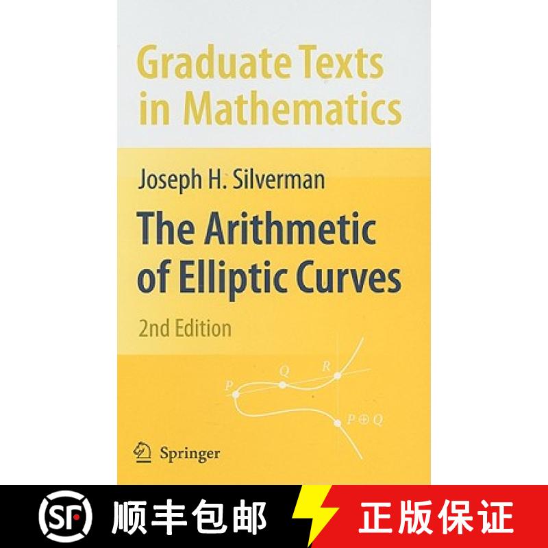 现货 椭圆曲线的算术理论 The Arithmetic of Elliptic Curves [9780387094939]
