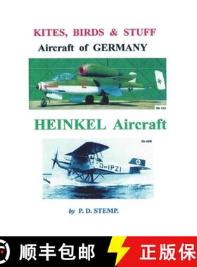 【3-4周达】Kites, Birds & Stuff  -  Aircraft of GERMANY  -  HEINKEL Aircraft [9781326112585]