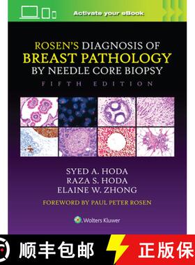 【3-4周达】Rosen's Diagnosis of Breast Pathology by Needle Core Biopsy [9781975198367]