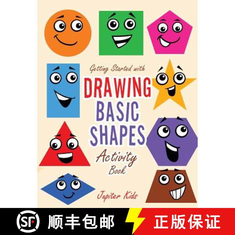 【3-4周达】Getting Started with Drawing Basic Shapes Activity Book [9781683267621]