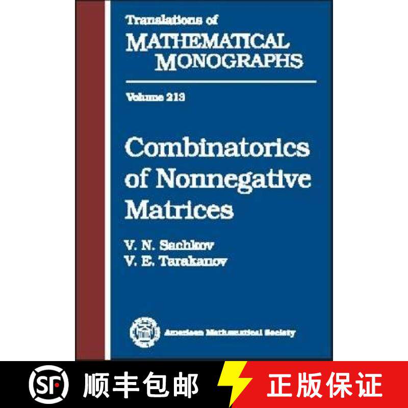 【3-4周达】Combinatorics of Nonnegative Matrices [9780821827888]