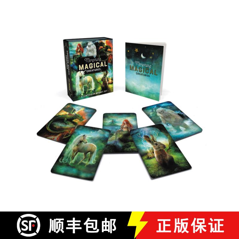 【3-4周达】Morphing Magical Creatures: A Lenticular Magnet Set [9780762496129]