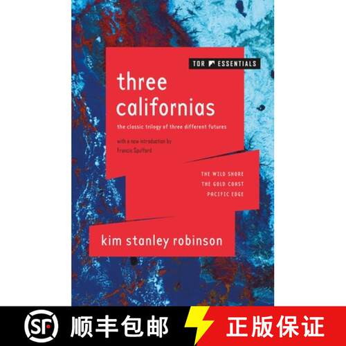 【3-4周达】Three Californias: The Wild Shore, the Gold Coast, and Pacific Edge [9781250307569]