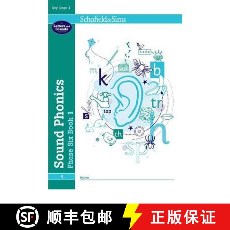 【2-3周达】Sound Phonics Phase Six Book 1: KS1, Ages 5-7 [9780721711522]