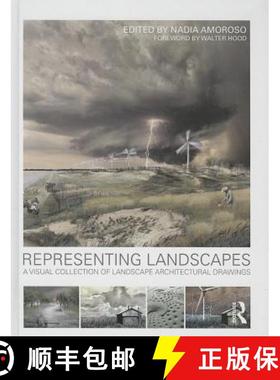 【3-4周达】Representing Landscapes: A Visual Collection of Landscape Architectural Drawings [9780415589567]