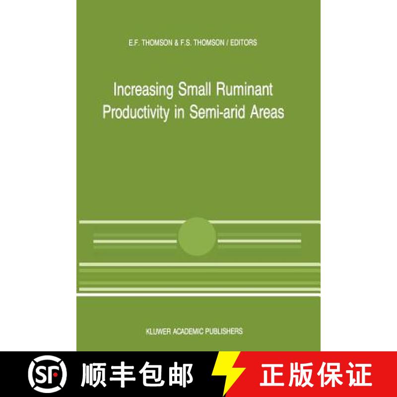 【3-4周达】Increasing Small Ruminant Productivity in Semi-arid Areas: Proceedings of a Workshop held ... [9789401070867]