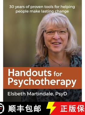 【3-4周达】Handouts for Psychotherapy: Tools for helping people change [9781087867885]