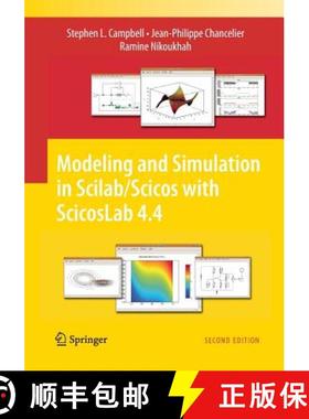 【3-4周达】Modeling and Simulation in Scilab/Scicos with Scicoslab 4.4 [9781493938681]
