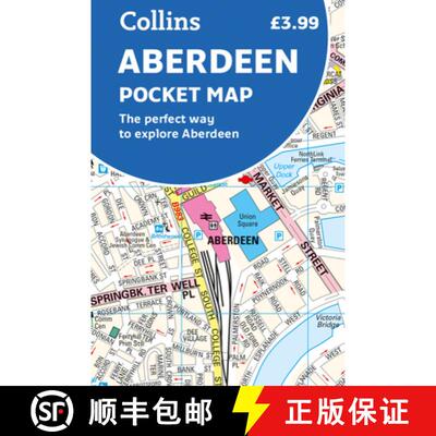 【3-4周达】Aberdeen Pocket Map: The Perfect Way to Explore Aberdeen [9780008492601]