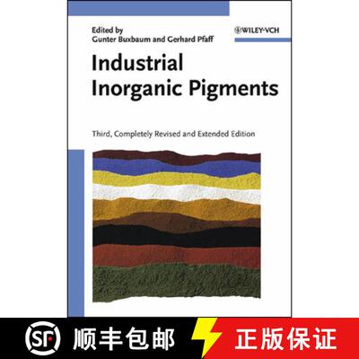 【3-4周达】精装 Industrial Inorganic Pigments 3E [Wiley化学化工] [9783527303632]