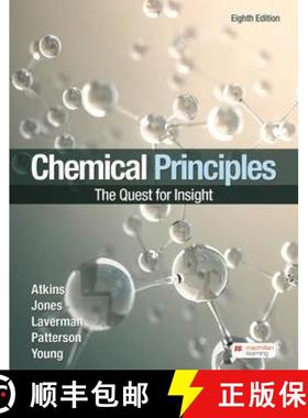 【3-4周达】Chemical Principles (International Edition): The Quest for Insight [9781319498498]