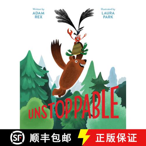 预订 精装 Unstoppable: (Family Read-Aloud Book, Silly Book about Cooperation) [9781452165042]