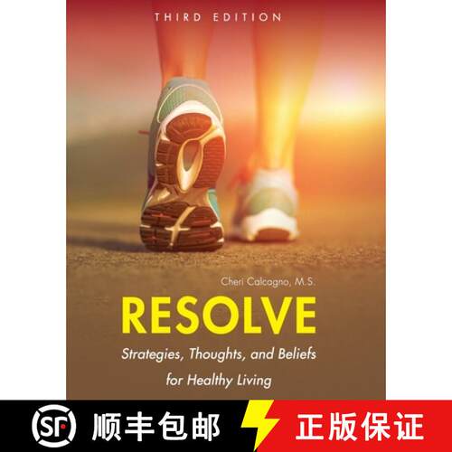 【3-4周达】Resolve – Strategies, Thoughts, and Beliefs for Healthy Living [9781793553362]