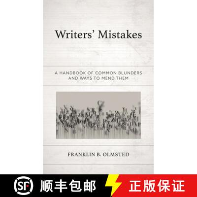 【3-4周达】精装 Writers' Mistakes : A Handbook of Common Blunders and Ways to Mend Them [9781475868203]