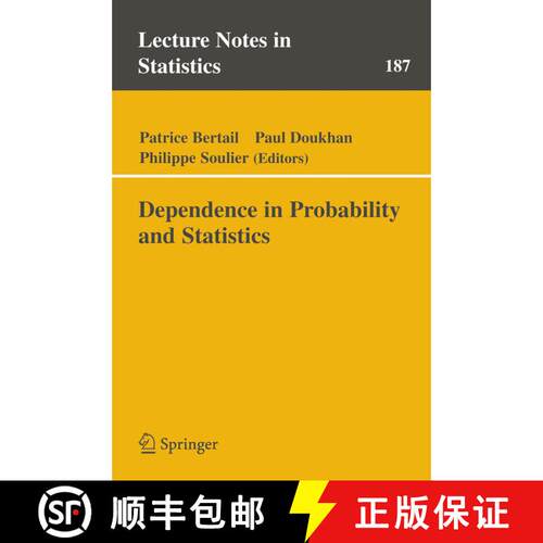 【3-4周达】Dependence in Probability and Statistics [9780387317410]