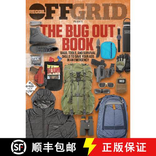 【3-4周达】The Bug Out Book : Bags, Tools, and Survival Skills to Save Your Ass in an Emergency [9781951115913]
