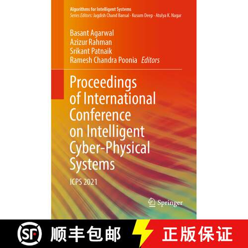 【3-4周达】精装 Proceedings of International Conference on Intelligent Cyber-Physical Systems : ICPS ... [9789811671357]