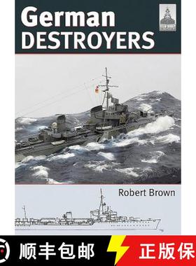 【3-4周达】Shipcraft 25: German Destroyers [9781526724922]