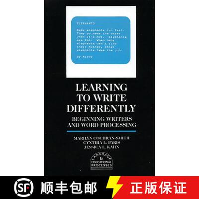 【3-4周达】LEARNING TO WRITE DIFFERENTLY:: Beginning Writers and Word Processing [9780893917623]