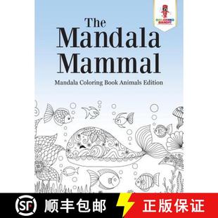 Coloring 9780228204756 4周达 Edition Animals Book Mammal Mandala The