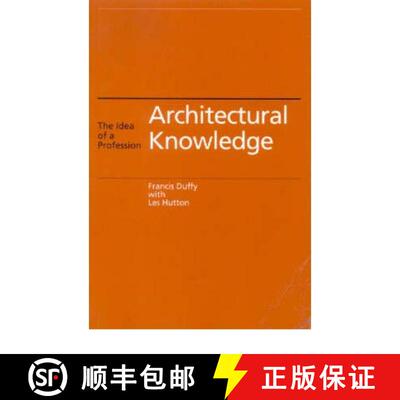 【3-4周达】Architectural Knowledge: The Idea of a Profession [9780419210009]