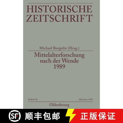 【3-4周达】Mittelalterforschung nach der Wende [9783486644203]